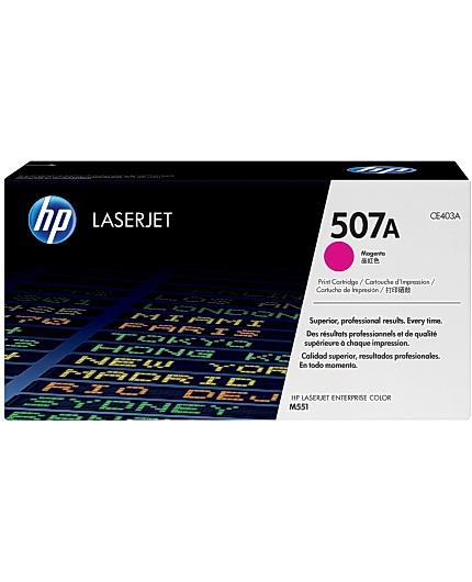 778583 HP CE403A Toner HP 507 CE403A 6K r&#248;d Pro 500 | MFP M570dn